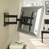 Atlantic Large Full Motion Wall Mount Holds up to 132 lbs, Steel in Black | 11.5 H x 25.63 W in | Wayfair 63607068