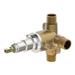 Symmons Temptrol Dual Outlet Diverter Valve w/ 3 Ports in Brass Metal | 3.9 H x 3.4 W x 5.2 D in | Wayfair 2DIVBODYSRT