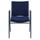 Flash Furniture XU-60154-NVY-GG Hercules Heavy Duty Navy Blue Dot Fabric Stack Chair with Arms