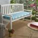 Highland Dunes Indoor/Outdoor Sunbrella Seat Cushion Acrylic in Gray | 2 H x 37 W x 17 D in | Wayfair E479FFFA41924381838D3384DF8E98B4