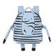 LÄSSIG Kinderrucksack Kindergarten mit Brustgurt ab 3 Jahre/Backpack About Friends, Kaya Zebra, 28 cm, 3,5 L