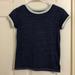 American Eagle Outfitters Tops | American Eagle Ringer Tee Tshirt Top Royal Blue | Color: Blue/White | Size: Xxs