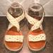 American Eagle Outfitters Shoes | American Eagle Outfitters Sandals | Color: Cream/Tan | Size: 6