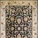 Gentry Performance Area Rug - Deep Navy Border with Ivory Center, 2'6" x 8' Runner - Frontgate