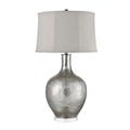 Rosdorf Park Alemany 33" Table Lamp Glass/Linen in Brown | 33 H x 19 W x 18.5 D in | Wayfair 44412889301145D18F6480E353D59DB4