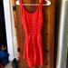 Anthropologie Dresses | Anthropologie Mini Dress | Color: Red | Size: 8p