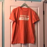 American Eagle Outfitters Shirts | American Eagle Tee | Color: Orange | Size: L