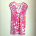Lilly Pulitzer Dresses | Euc Lilly Pulitzer Feeling Tanked Brewster Dress | Color: Orange/Pink | Size: S
