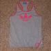 Adidas Tops | Adidas Women’s Fitness Tank Top Pink &Grey Large | Color: Gray/Pink | Size: L