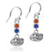 Women's Dayna Designs Florida Gators Dangle Crystal Earrings