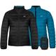 Mac in a Sac Polar II Womens Reversible Down Jacket - Jet Black - Teal - XL