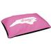 East Urban Home Greensboro North Carolina Outdoor Dog Pillow Metal in Pink | 6.5 H x 40 W x 30 D in | Wayfair FC3CBEA1AE3C471BB2E015FC056561DC