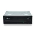 Hitachi-LG BH16 Internal Blu-Ray Drive, BD BD-R BDXL DVD-RW Player/Writer for Desktop PC, Windows 10 Compatible, 16x Write Speed, Bare Drive - Black