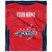 The Northwest Company Washington Capitals 50'' x 60'' Personalized Silk Touch Throw