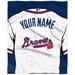 The Northwest Company Atlanta Braves 50'' x 60'' Personalized Silk Touch Throw