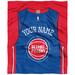 The Northwest Company Detroit Pistons 50'' x 60'' Personalized Silk Touch Throw