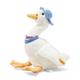 Steiff 355271 Original Soft Goose Jemima Puddle Duck Toy Approx. 27 cm, Brand Plush Button in The Ear, Cuddly Friend for Babies from Birth, White