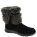 Minnetonka Everett - Womens 7 Black Boot Medium