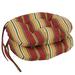 Winston Porter Indoor/Outdoor Patio Chair Cushion in Red/Brown | Wayfair 2622ABA8AE5340DF85B34688DC64591F