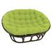 World Menagerie Indoor Papasan Cushion Polyester/Cotton Blend in Green | 8 H x 68 W in | Outdoor Furniture | Wayfair 93304-78-TW-ML