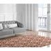 White 36 x 0.08 in Area Rug - Ebern Designs Alie Power Loom Light Pink/Brown/Charcoal Rug Polyester | 36 W x 0.08 D in | Wayfair