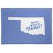 East Urban Home Sweet Oklahoma City Fleece Throw Microfiber/Fleece/Microfiber/Fleece in Blue | 62.5 W in | Wayfair 4F7D8A15160E4D1B8137A10C63F7D5AF