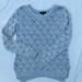 Jessica Simpson Sweaters | Jessica Simpson Blue And Cream Sweater | Color: Blue/White | Size: S