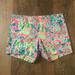 Lilly Pulitzer Shorts | Lilly Pulitzer Shorts Size 2 | Color: Green/Pink | Size: 2