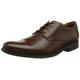 Clarks Men's Becken Lace Brogues, Dark Tan Lea, 8 UK