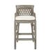 Bayou Breeze Jaramillo Bar & Counter Stool Wood in Gray/Brown | 41.63 H x 20.5 W x 23.06 D in | Wayfair BE54F50490004842B5C9BA6DDF2C1D1F