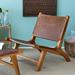 Lounge Chair - Union Rustic Concho Creek 23.6" Wide Lounge Chair in Brown | 27.8 H x 23.6 W x 31.5 D in | Wayfair F0E7917B7B9D43D184290E55C41A7977