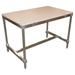 Williston Forge Derick Aluminum Frame Prep Table Plastic in Brown/Gray | 34 H x 30 W x 24 D in | Wayfair AIFT303424-PT