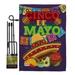 Breeze Decor Cinco De Mayo 2-Sided Polyester 18.5 x 13 in. Flag Set | 18.5 H x 13 W in | Wayfair BD-SW-GS-115113-IP-BO-D-US16-BD