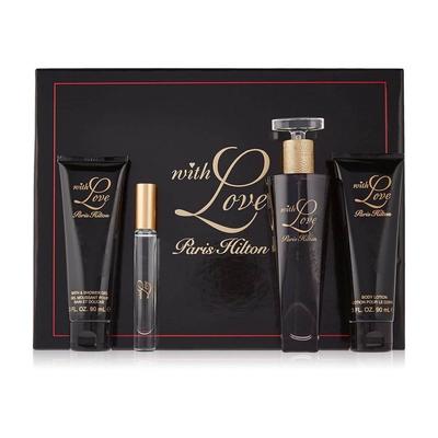 Paris Hilton With Love 4 Piece Set Standard Eau De...