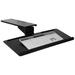 Mount-It Under Desk Keyboard Tray & Mouse Platform w/ Gel Wrist Pad, 17 inch Space Saving Track Metal in Black | 18 H x 26 W x 10 D in | Wayfair