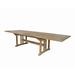 Arlmont & Co. Kia Solid Wood Dining Table Wood in Brown/Gray | 29 H x 43 D in | Outdoor Dining | Wayfair 2F25097F5FB94C2D8BBA8B497CF58DF0