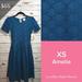 Lularoe Dresses | Lularoe Amelia Dress | Color: Blue | Size: Xs