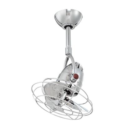 Matthews Fan Company Diane Oscillating Ceiling Fan - DI-CR-MTL