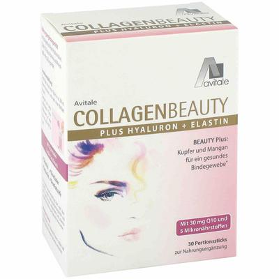 Collagenbeauty plus Hyaluron+Elastin Sticks 30 St Pulver