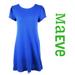 Anthropologie Dresses | Anthropologie Maeve Textured Dress Size Medium | Color: Blue | Size: M