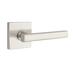 Emtek Freestone Passage (Hall & Closet) Door Lever w/ Rosette in Gray | 2.5 H x 6.48 W in | Wayfair 5110FRLUS15RH