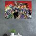 Trends International DC Comics - Villains Paper Print in Red | 22.375 H x 34 W x 0.125 D in | Wayfair POD15431