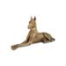 Phillips Collection Phillips Great Dane Statue Resin in Yellow | 41 H x 82 W x 24 D in | Wayfair PH75330