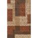 Orange 96 x 60 x 0.5 in Area Rug - Fleur De Lis Living Conti Geometric Handmade Tufted Wool Spice Area Rug Wool | 96 H x 60 W x 0.5 D in | Wayfair