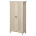 Bush Furniture Salinas Bathroom Storage Cabinet w/ Doors in Antique White - Bush Furniture SAL015AW