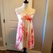 American Eagle Outfitters Dresses | America Eagle Pink & White Sun Dress | Color: Pink/White | Size: S