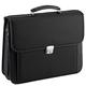 D&N Business Line Aktentasche, 41 cm, 18L, Schwarz