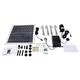 Pompe à eau submersible pour aquarium, pompe à eau submersible solaire, pompe à eau solaire, réserve de stockage de puissance de pompe 15W, pompe à eau solaire