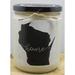 Gracie Oaks Wisconsin State Orange Clove Scented Jar Candle Paraffin in Black | 4.25 H x 3.25 W x 3.25 D in | Wayfair