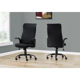 Office Chair / Adjustable Height / Swivel / Ergonomic / Armrests / Computer Desk / Work / Metal / Mesh / Black / Contemporary / Modern - Monarch Specialties I 7248